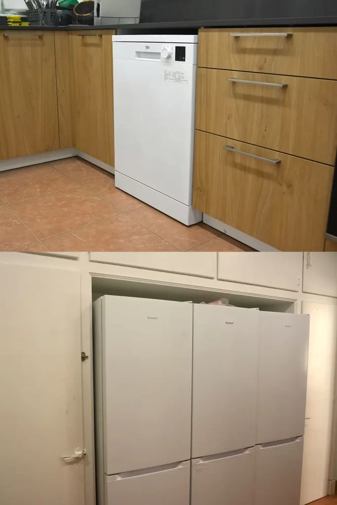 Cuina residencia universitària lloguer a Vic, electrodomèstics
